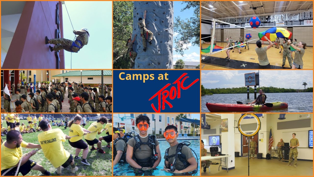 Camps with JROTC