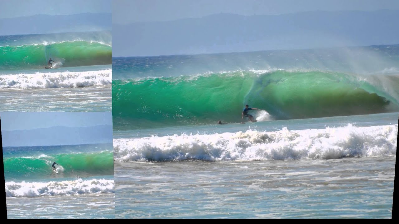 Surfing the BIG WAVES in Kekaha, Kauai