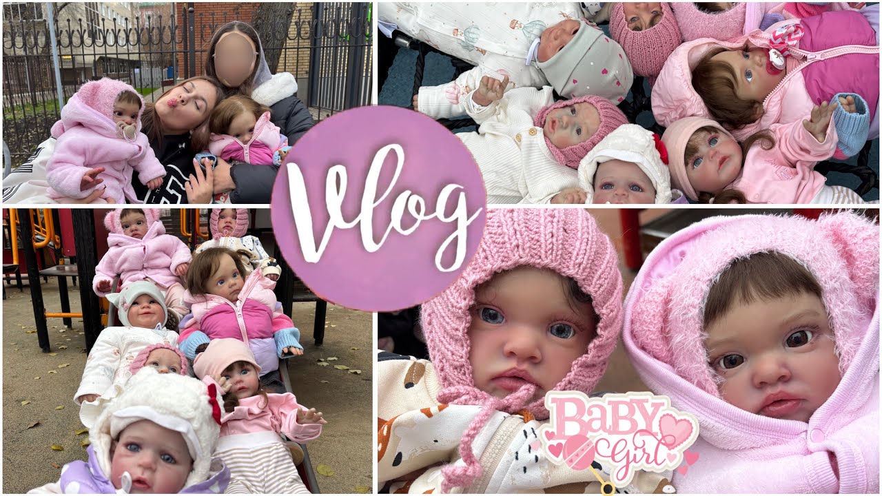 Vlog:Сходка с подписчиками!Гуляем с куклами реборн! 