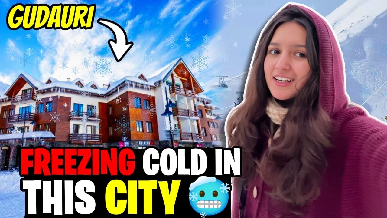 We are living at the top of the mountain | Georgia 🇬🇪 Mahzaib vlog (225)