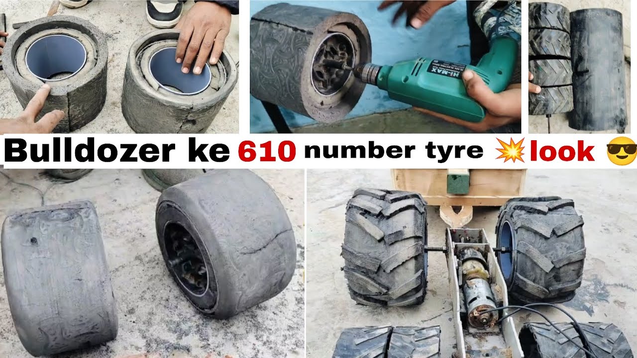 Bulldozer ke 610 number tyre 💥 look check out karo 🥰