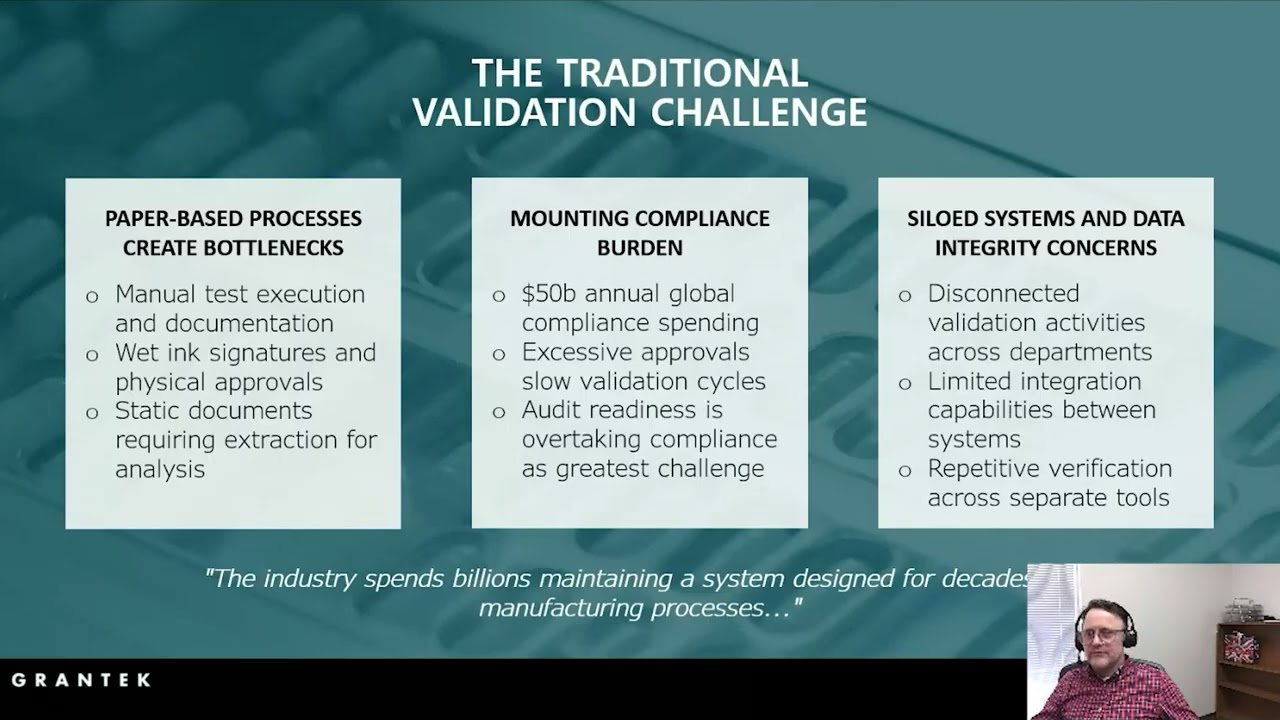 Redefining Quality in the Digital Age–Validation 4.0 Panel Discussion with Grantek & Pharma Experts