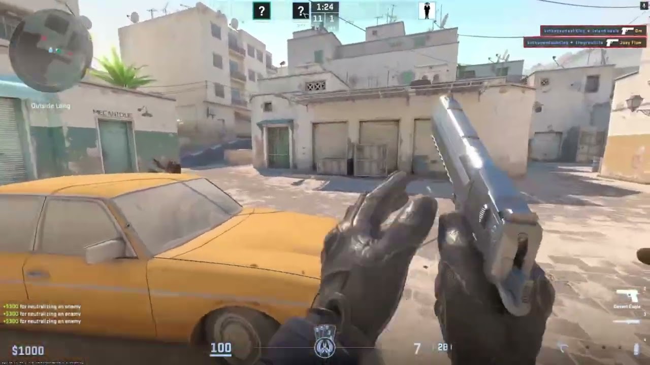 All day 3 kills | 3k With Deagle | Crazy Shots with AK