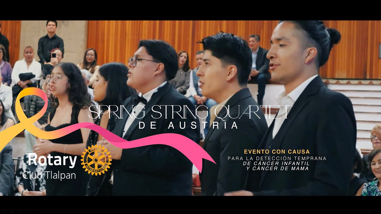 Concierto de Recaudación Spring String Quartet de Austria