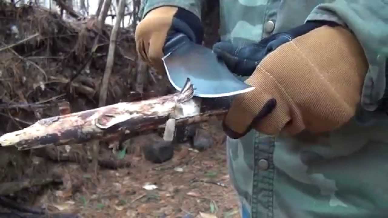 Condor Dundee machete -Test