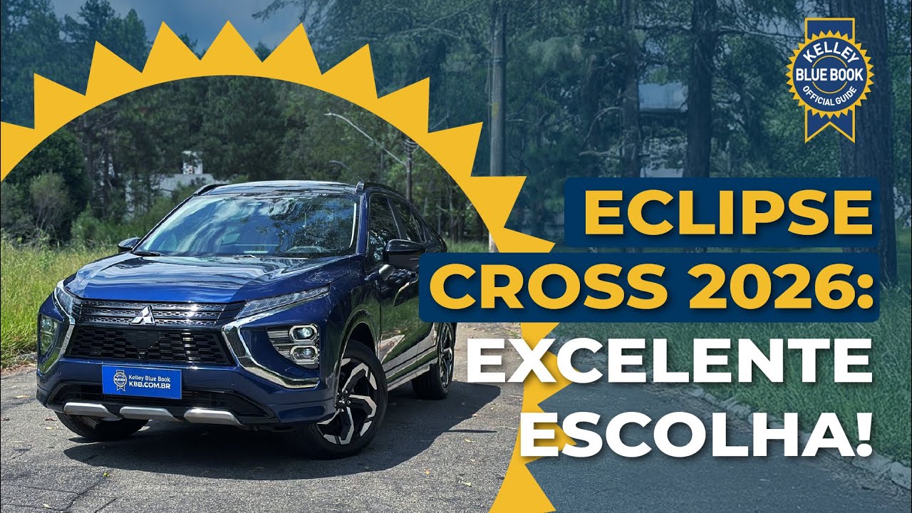 Novo Mitsubishi Eclipse Cross 2026 é confortável na cidade e valente na trilha!