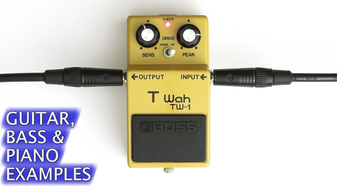 BOSS TW-1 T Wah Demo