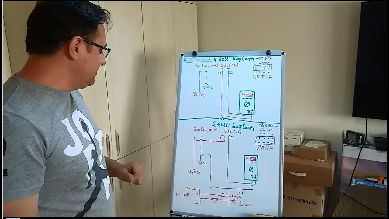 İki telli ve dört telli bağlantı nedir, nasıl yapılır, inceliyoruz.(Abb Akış Ölçer üzerinden)
