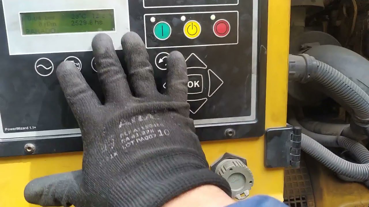 Funcionamento do controlador PowerWizard, gerador Olympian