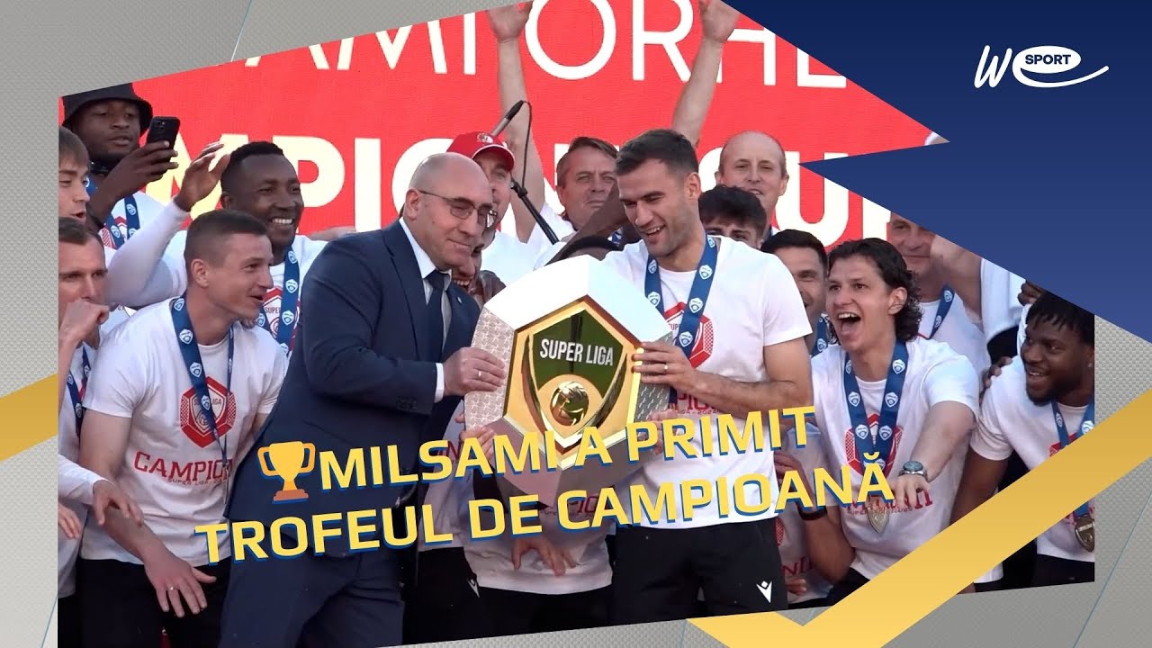 🏆MILSAMI A PRIMIT TROFEUL DE CAMPIOANĂ