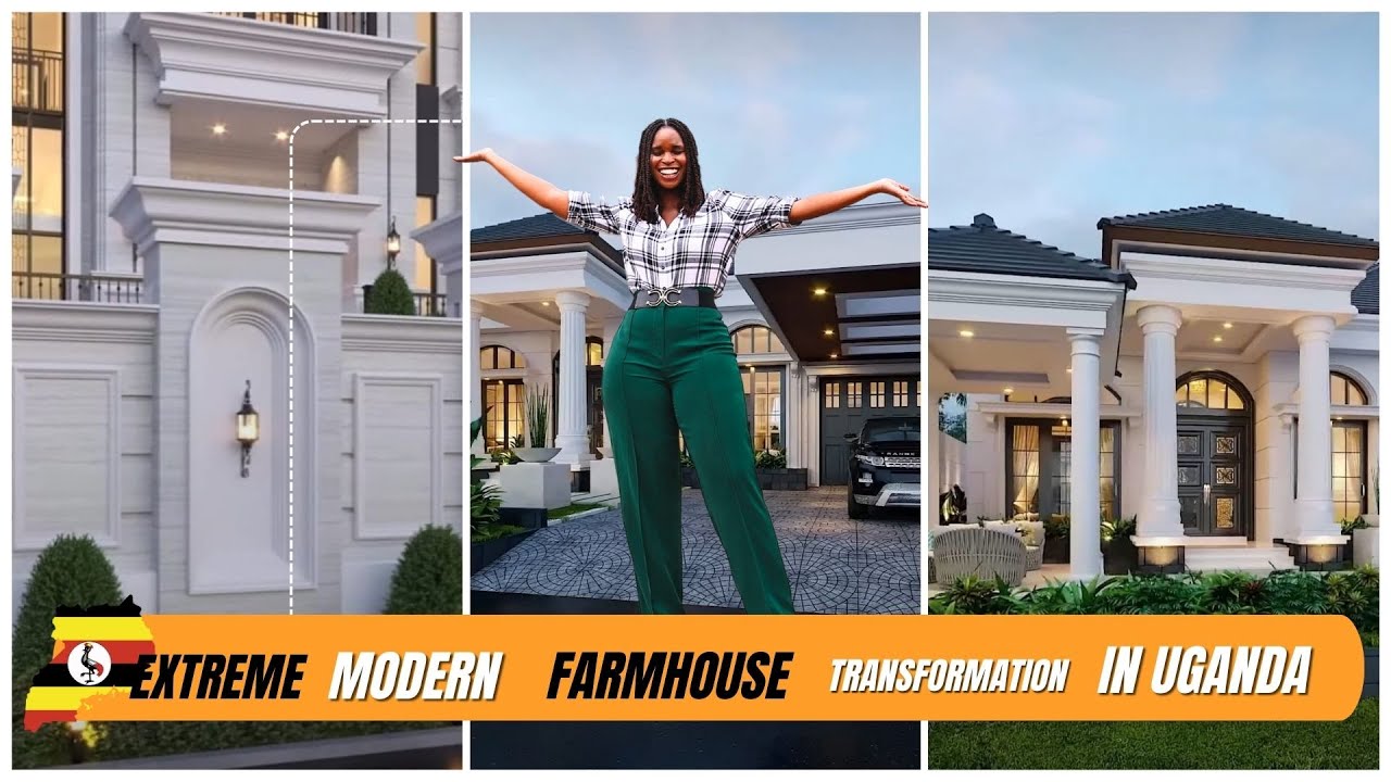 Inside A Modern Farmhouse In #Uganda | INTERIOR DESIGN | #realestate #mansion
