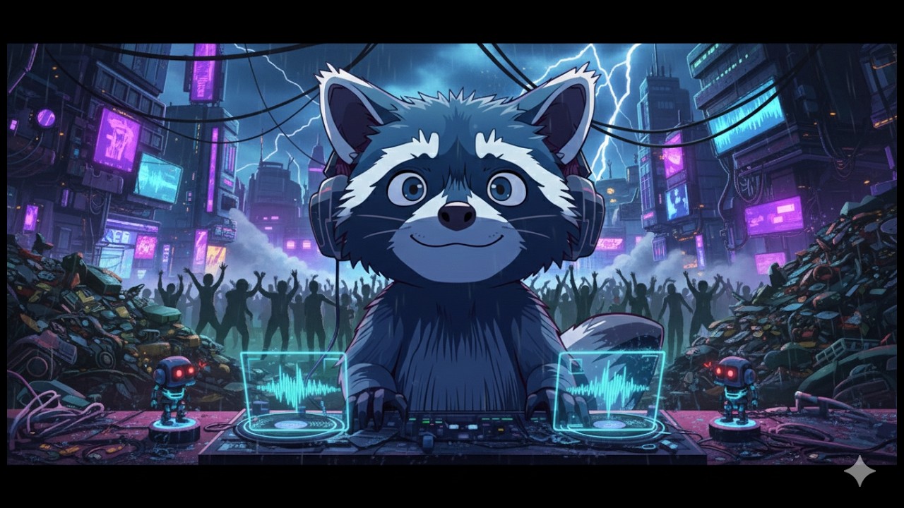 Blue Racoon – Night Dominator