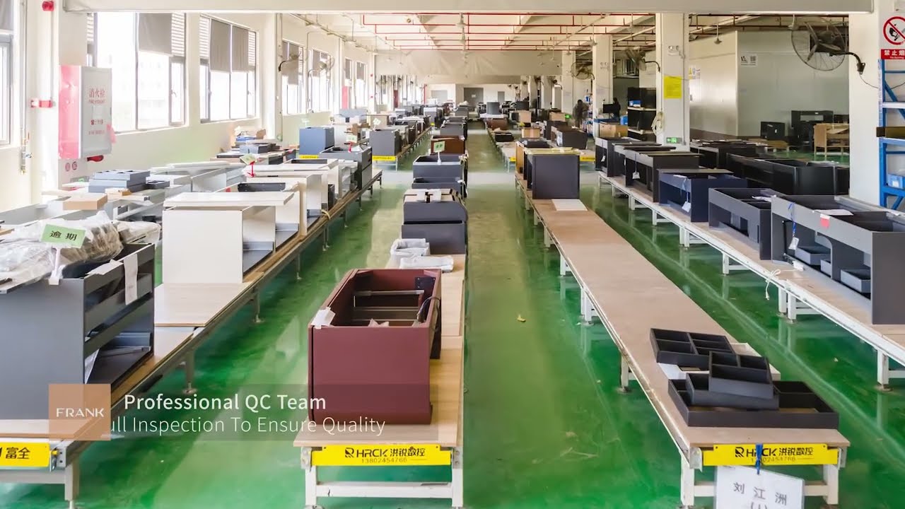 Who is China Top bathroom vanity factory? Frank bathroom- Covering 12,0000 Square meters