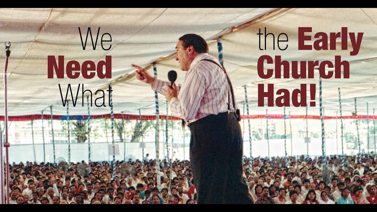 Maybe The Early Church Had Something That We Need Today!