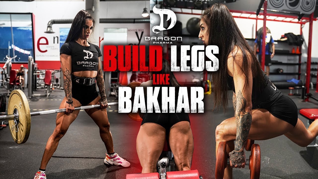 BUILD LEGS LIKE BAKHAR NABIEVA - FULL WORKOUT SESSION