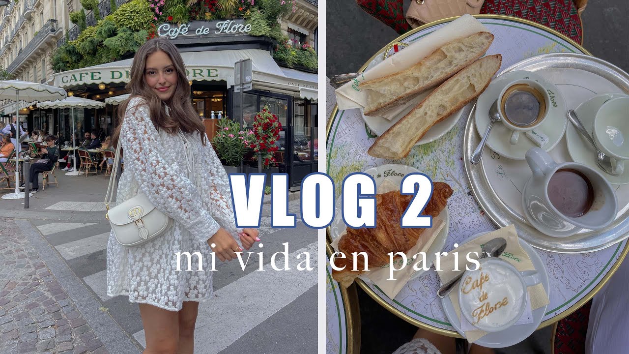 VLOG PARIS 2: conociendo la ciudad + primera compra + planes por Paris || @laliabenchelef