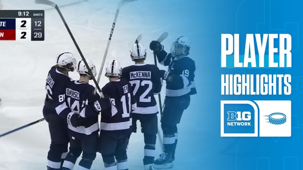 Gavin McKenna Highlights vs. Wisconsin | Penn State Hockey