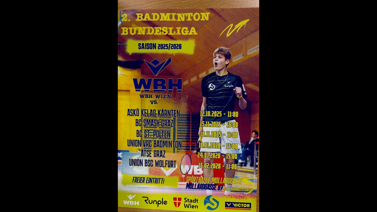 Court 1 Bundesliga Begegnung WBH-Wien vs ASKÖ Kelag Kärnten