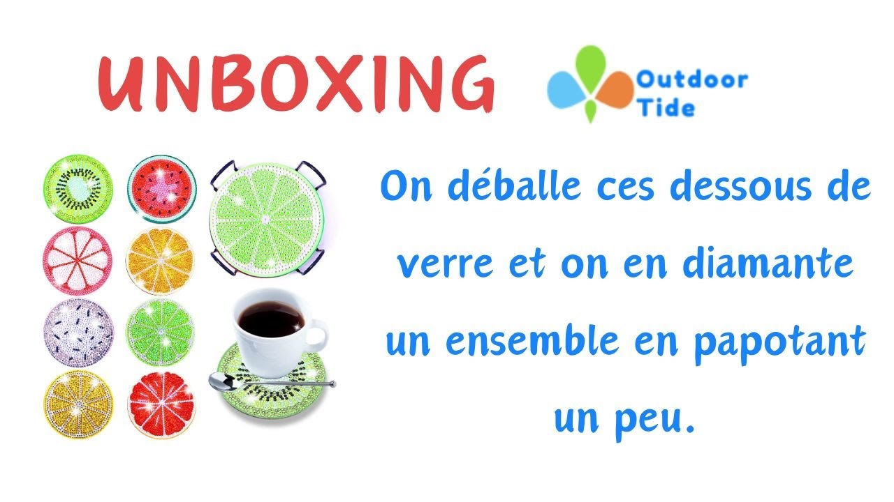 UNBOXING #outdoortide #diamondpainting