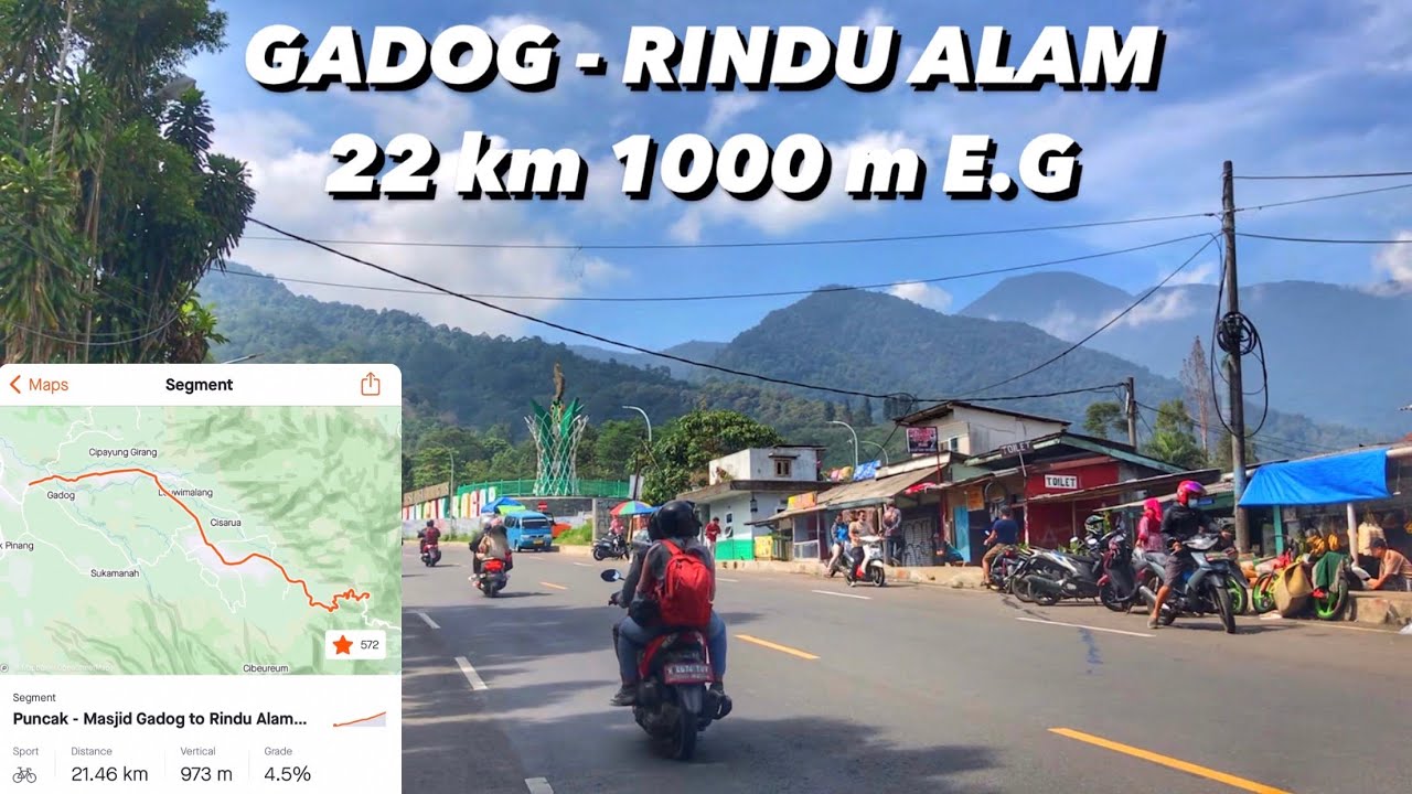 SEGMENT HUNTER : Gadog - Rindu Alam (Warung Mang Ade Puncak)