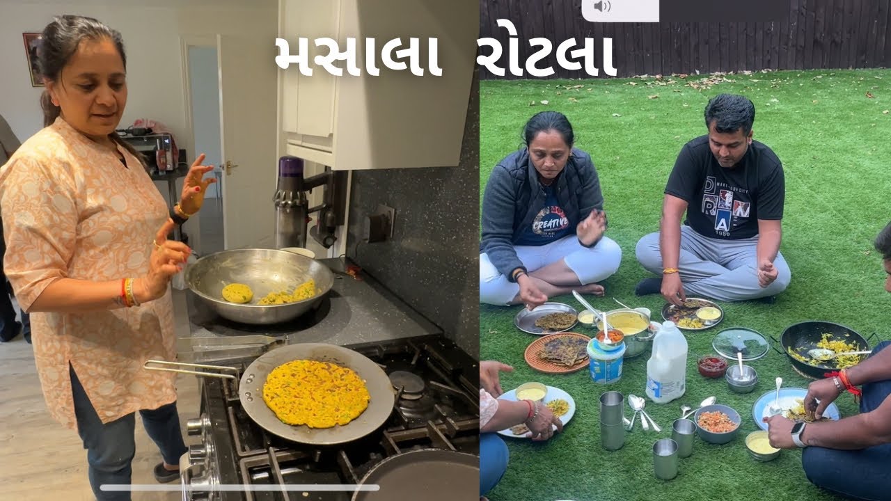 દેરાણી જેઠાણી ના મસાલા રોટલા અને દહી ની તીખારી