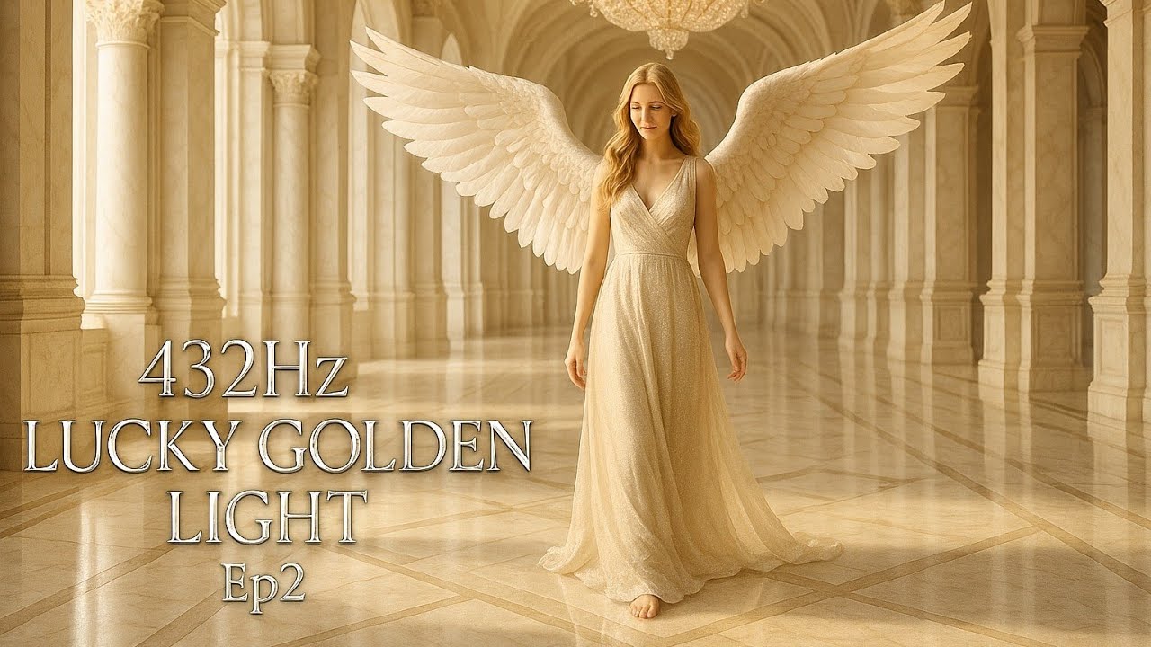432Hz Lucky Golden Light Ep2 (1hr) ✨ Angelic Luck, Abundance & Happy Opportunities
