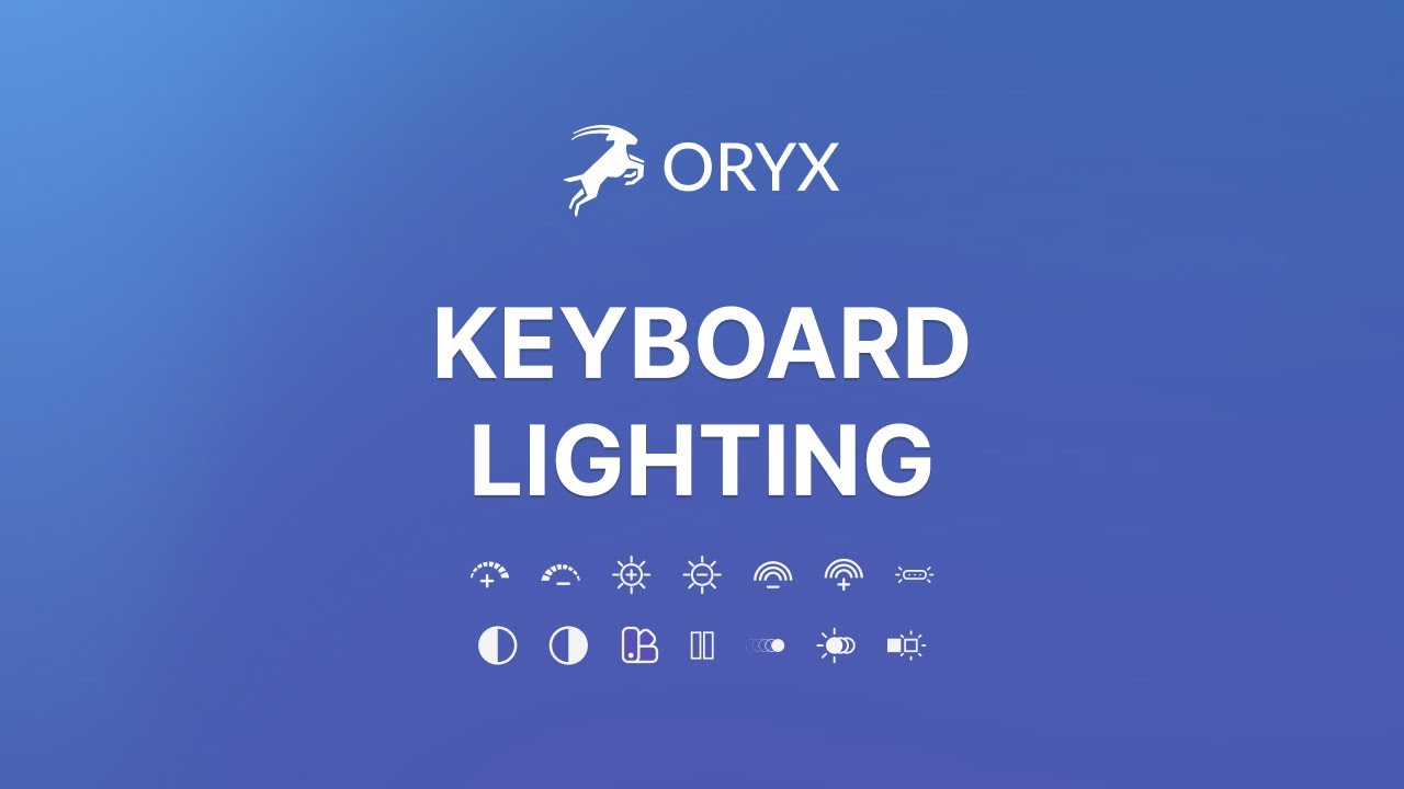 ZSA Keyboard Lighting