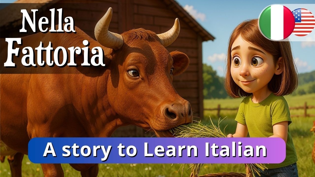 LEARN ITALIAN with a Story for BEGINNERS: My Summer on a Farm