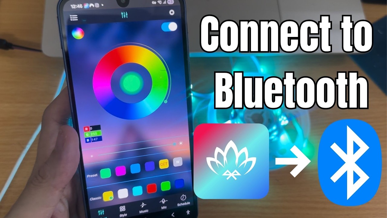 Как подключить приложение Lotus Lantern через Bluetooth &mdash; простые шаги
