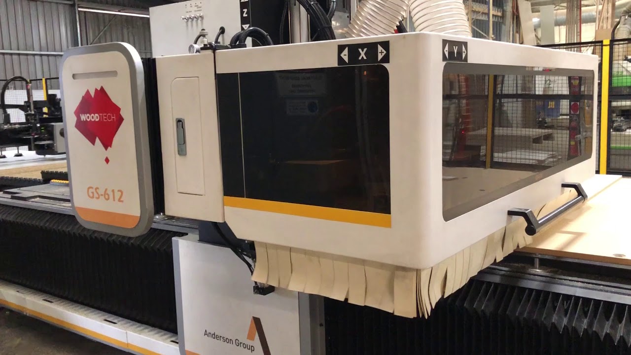 WORLDS FASTEST NESTING MACHINE - Anderson GS612