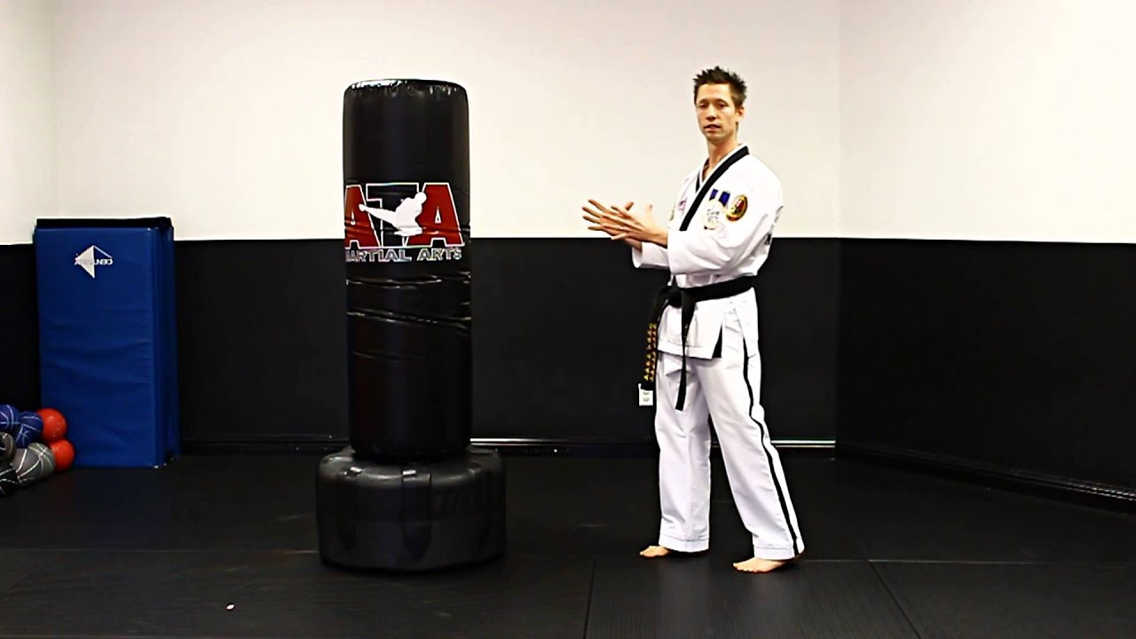 How to Do a Front Kick - Schafer's ATA Martial Arts