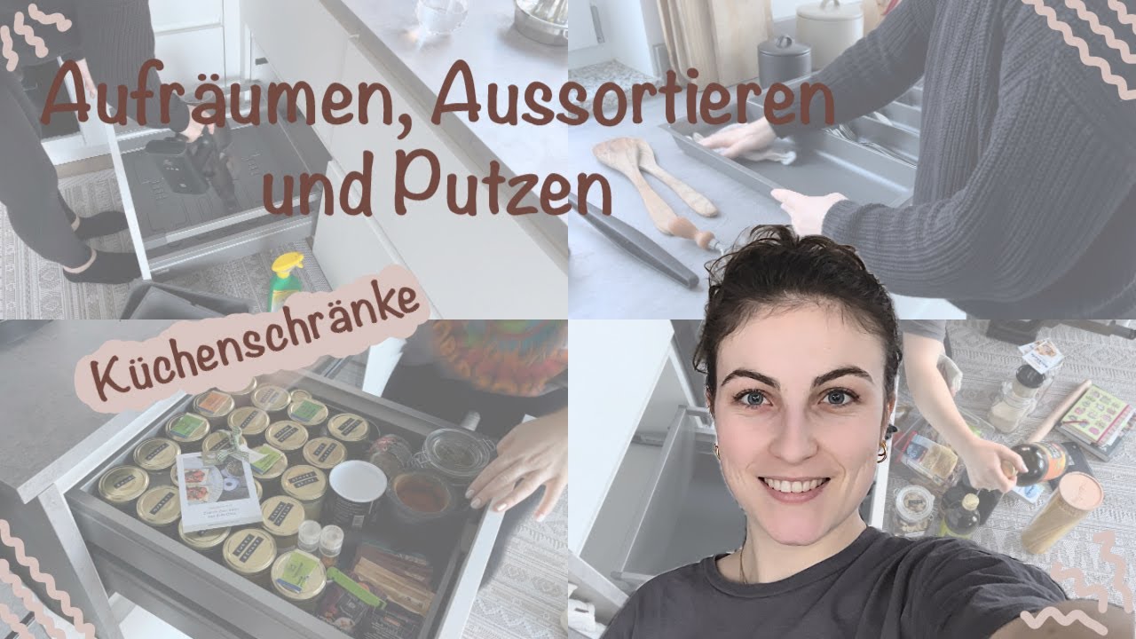 WOHNUNG AUSSORTIEREN — Küchenschränke Aufräumen, Aussortieren und Putzen