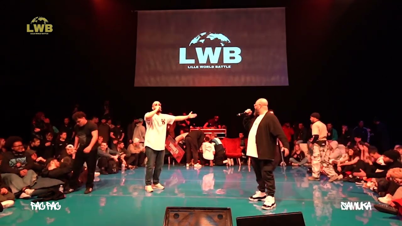 LILLE WORLD BATTLE 2024 Bboy PAC PAC(France) vs Bboy Samuka (Brazil) Credits: @ZooTv_