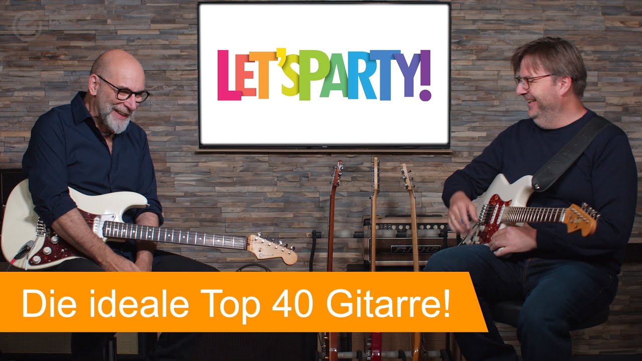 Party Gitarre - Die ideale Top 40 Cover Band Gitarre - SUPERGAIN TV 175