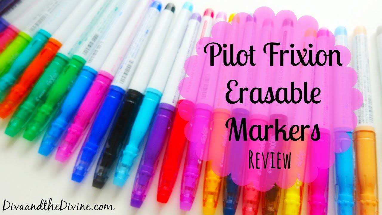 Pilot Frixion Erasable Markers Review
