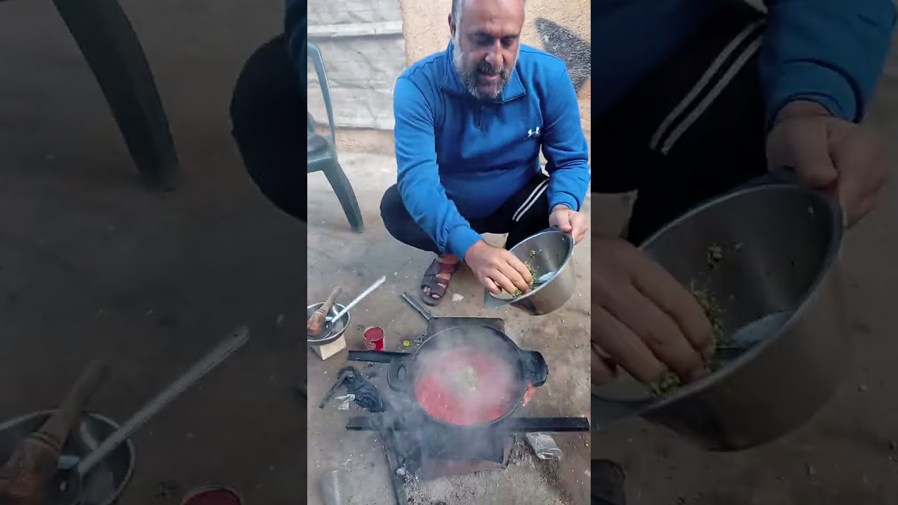 قلاية بندورة غزّاوية على أصولها 🍅🔥 طعم ولا أروع!