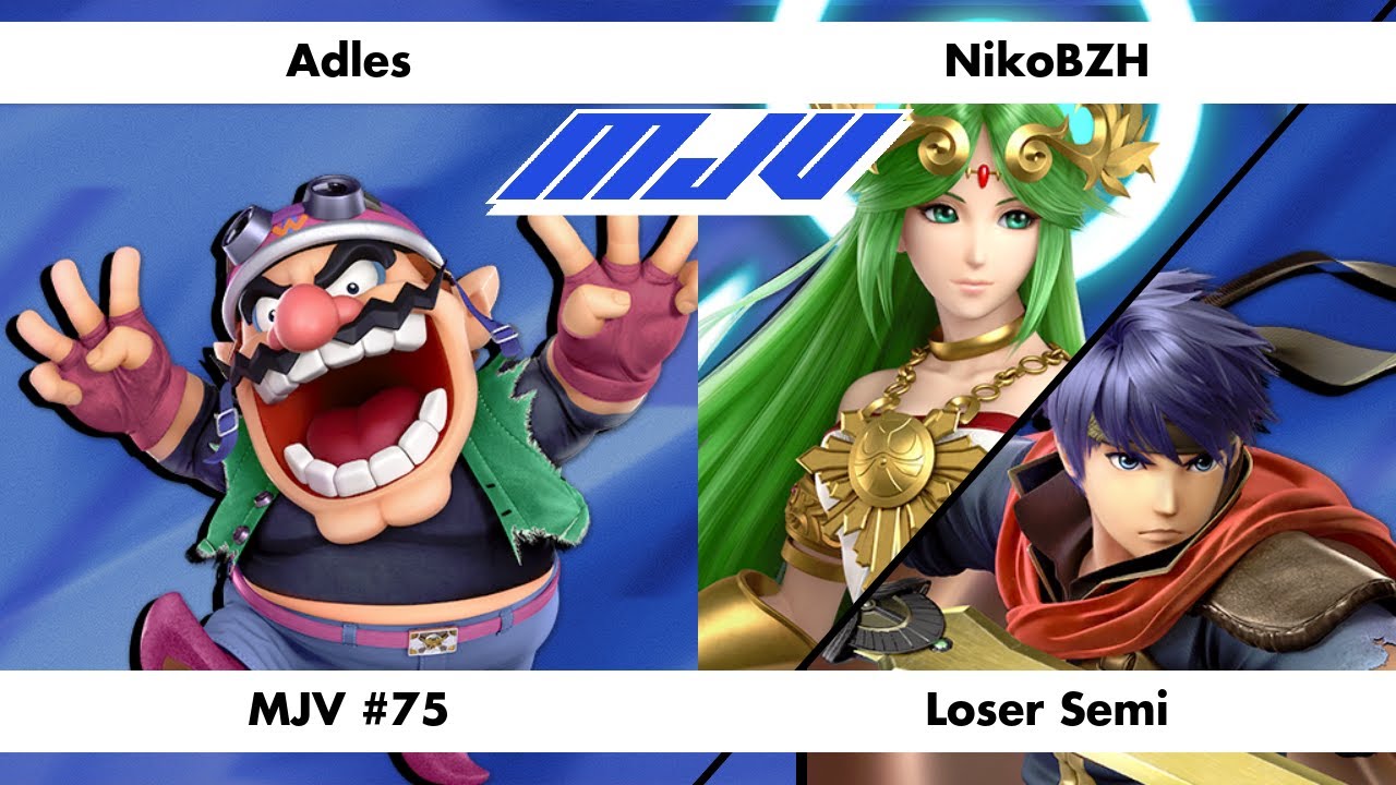 MJV #75 - Adles (Wario) Vs. NikoBZH (Palutena, Ike) - Loser Semi