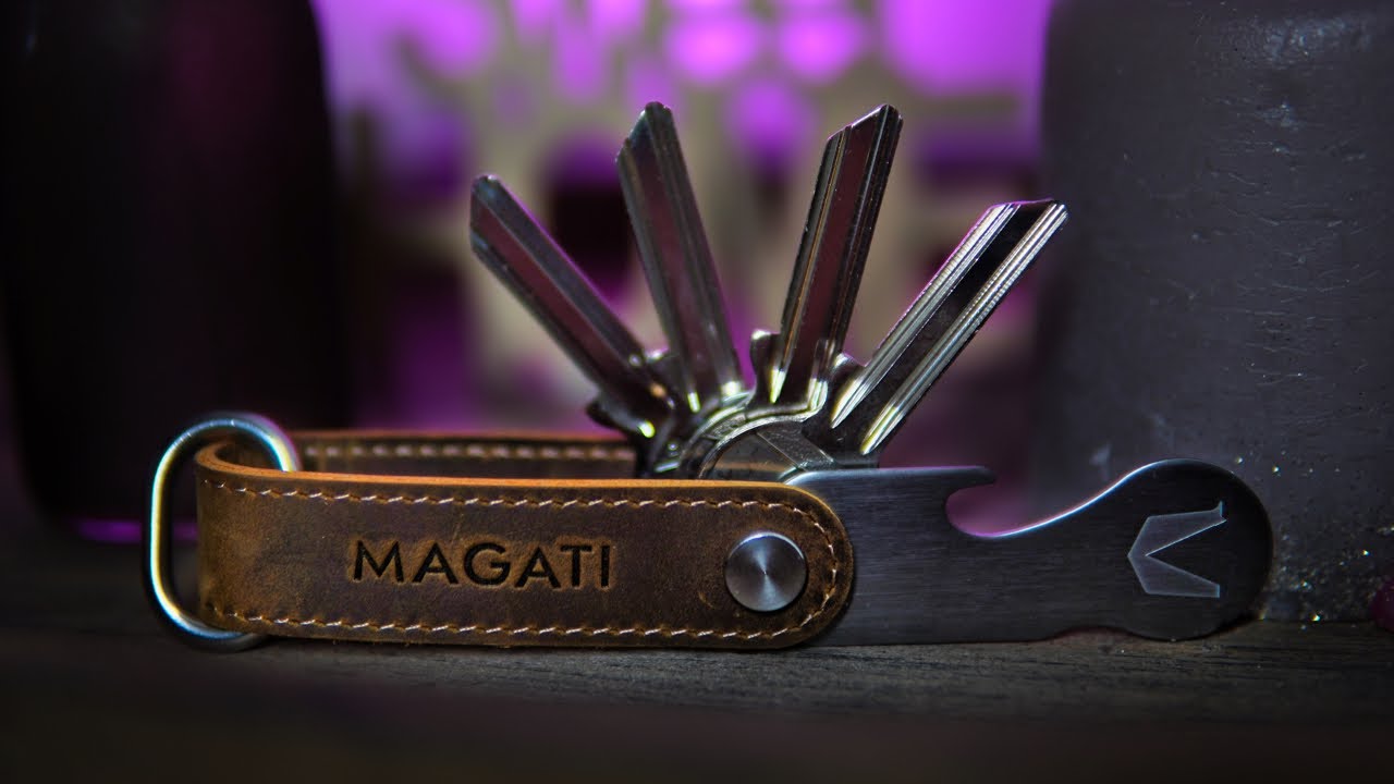 Magati Key Organizer - Ordnung am Schlüsselbund + Einkaufswagen ohne Chip + Fundservice
