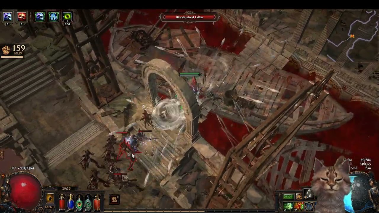PoE[3.21] Crucible, Trigger Bot, Momentum support, spell slinger