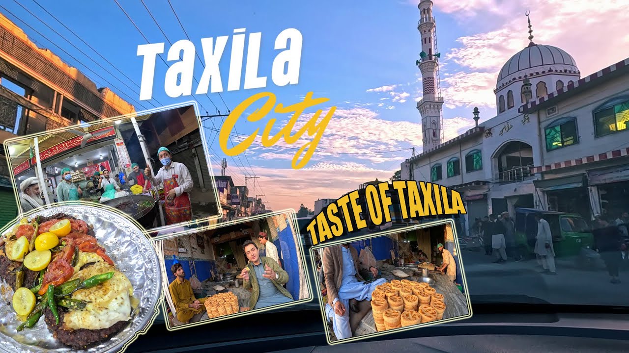 Taxila City Tour Vlog | Islamabad to Taxila Tour by Road | MashaAllah Chappal Kebab | Food Vlog