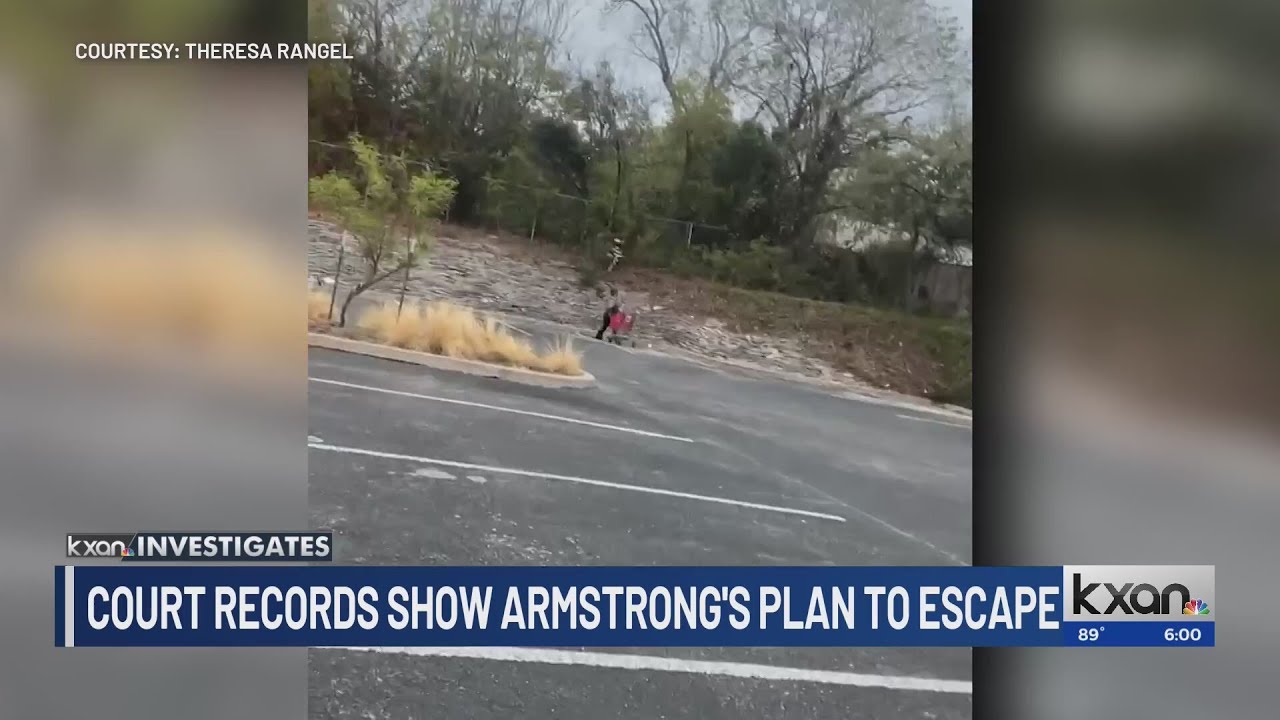 New court records reveal Armstrong's escape plan