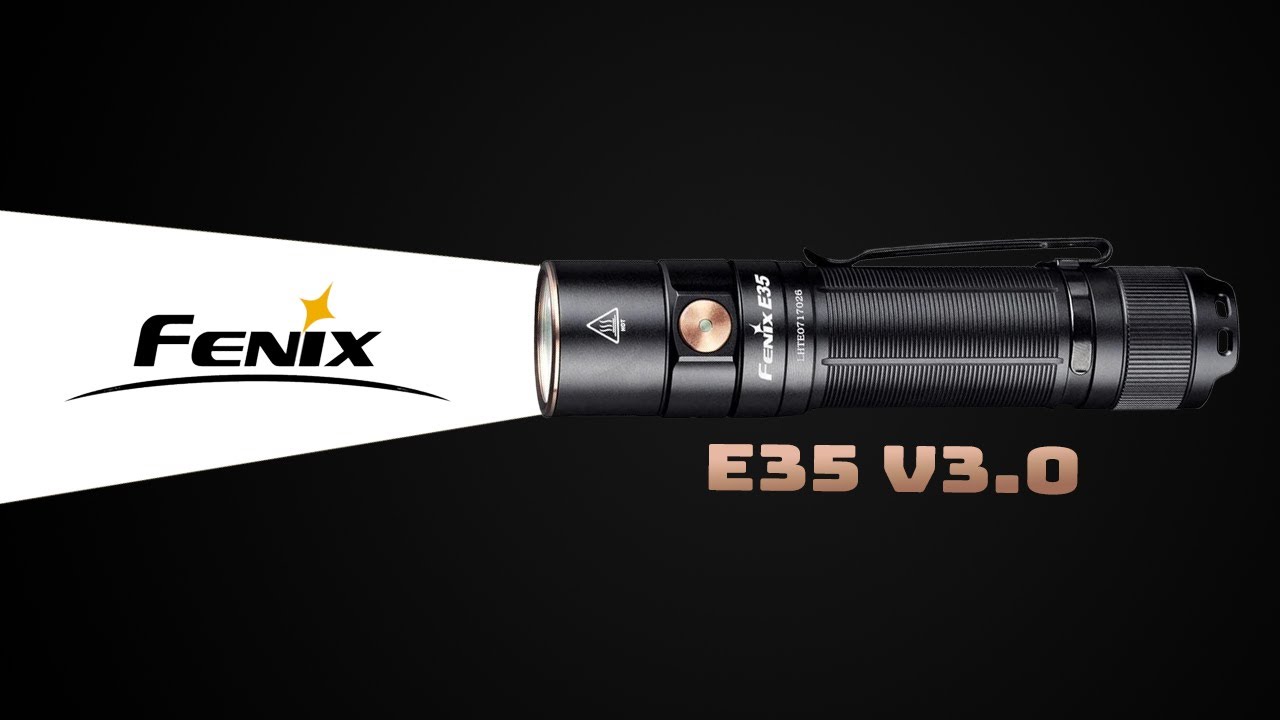 Linterna FENIX E35 V3.0 - PEQUEÑA Y POTENTE