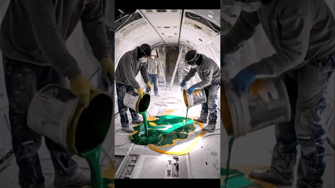 ✈️ Abandoned Plane to Beautiful Masjid Transformation #shorts