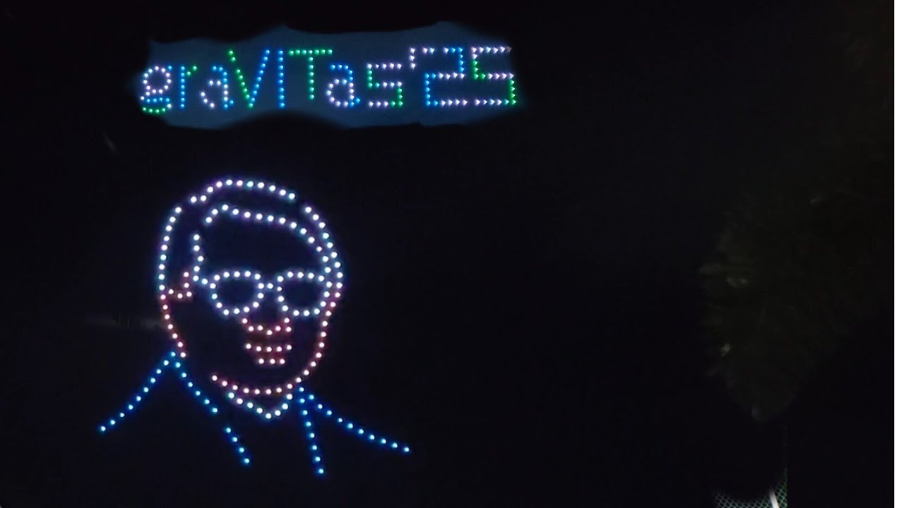 Incredible Drone Show || GraVITas 2025 || VIT Vellore 