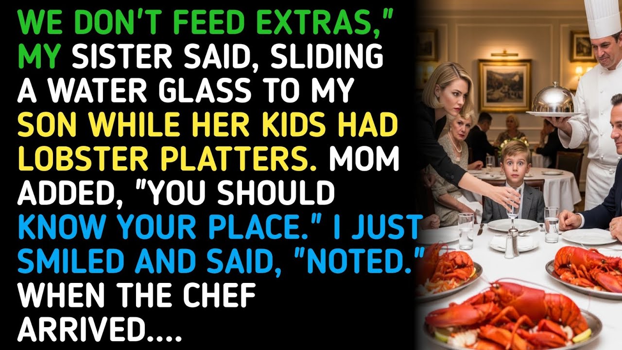 WE DON'T FEED EXTRAS,