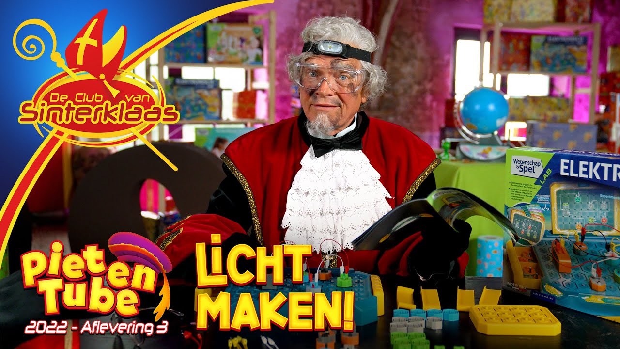 LICHT MAKEN MET PROFPIET &bull; PIETENTUBE #3 (2022) &bull; De Club van Sinterklaas