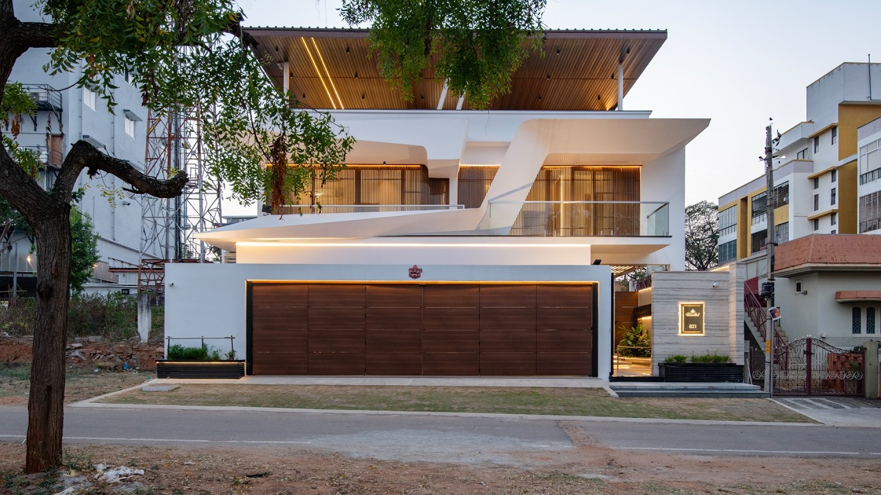 The house of flying form by Ennyesk architects | Architecture & Interior Shoots | Cinematographer