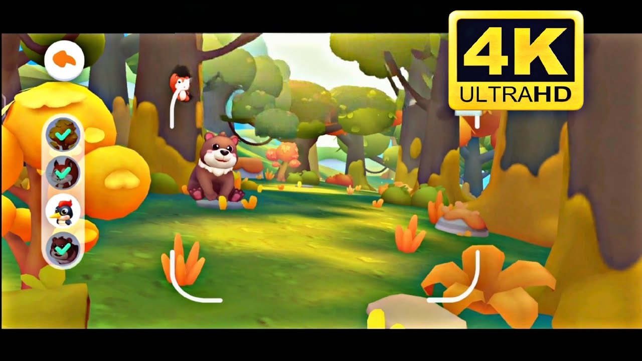 Baby Panda 🐼 School bus 🚌 | forest 🐦 adventure level  | 4K 60FPS |