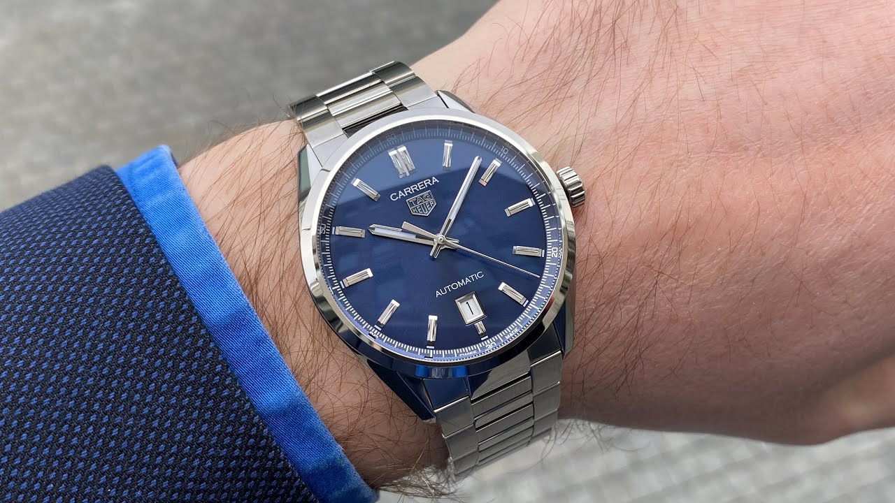 TAG Heuer Carrera 39 mm calibre 5 blue