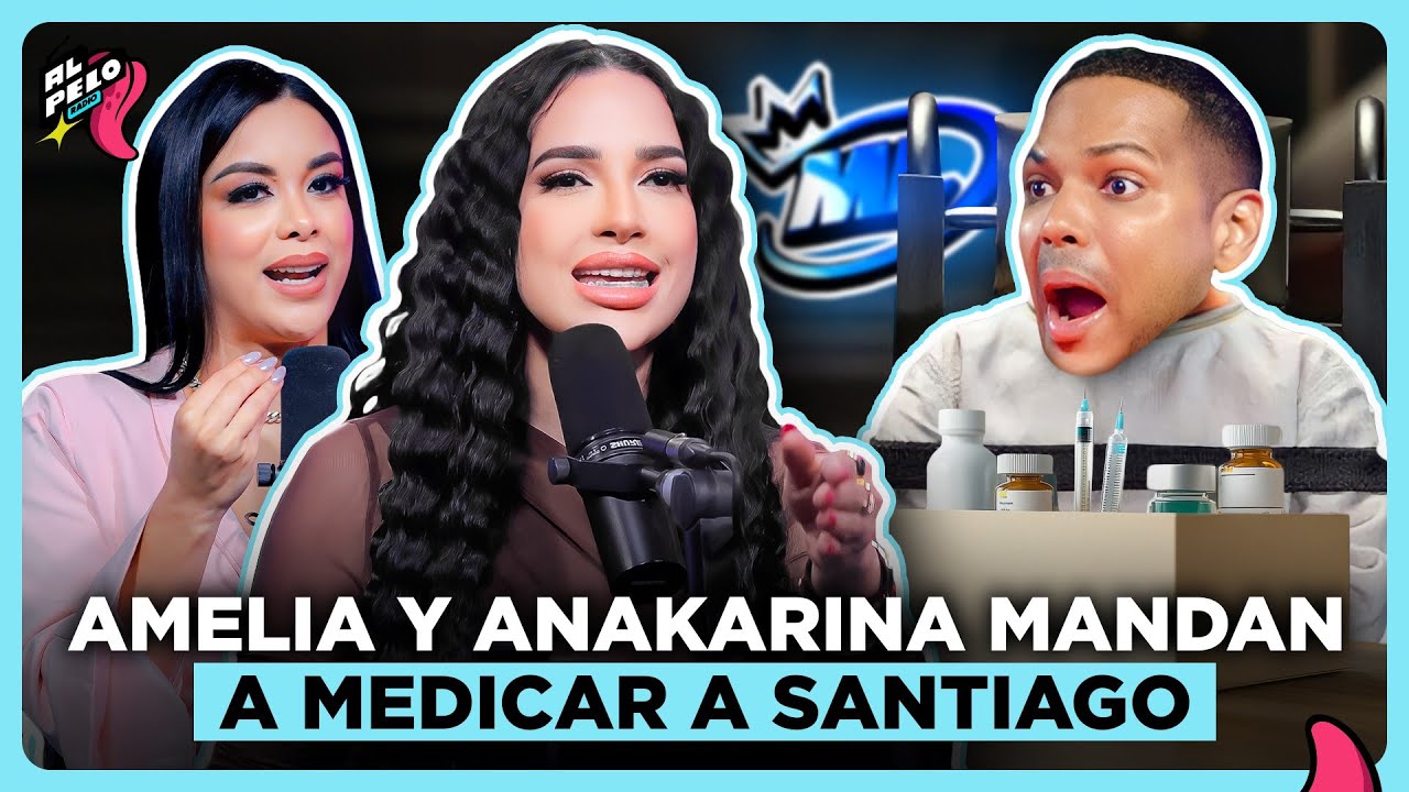 AMELIA Y ANAKARINA MANDAN A MEDICAR A SANTIAGO MAT&Iacute;AS TRAS QUEDAR LOCO CN LA MANSI&Oacute;N DE LUINNY